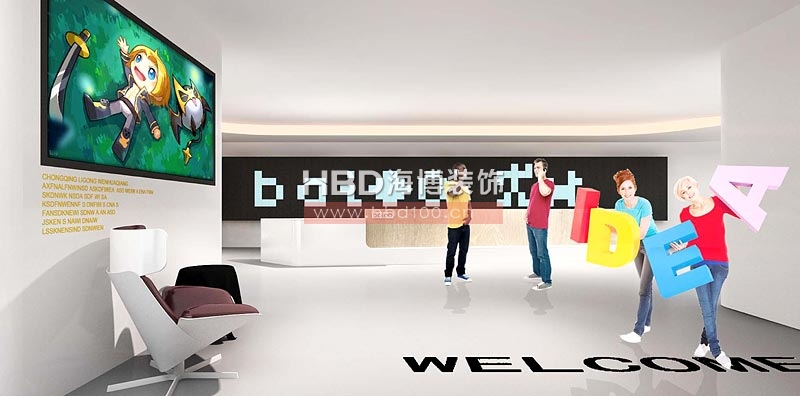 百田信息科技公司前臺設(shè)計 百田信息科技公司前臺設(shè)計