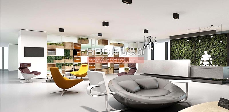 百田信息科技公司接待區(qū)設(shè)計 百田信息科技公司接待區(qū)設(shè)計