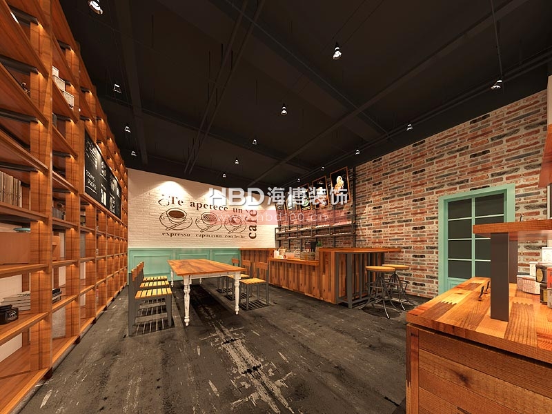 太古倉(cāng)韓式咖啡廳設(shè)計(jì)裝修