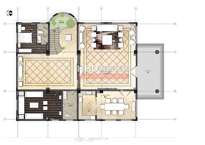 湛江別墅裝修平面方案設計.jpg 湛江別墅裝修平面方案設計.jpg