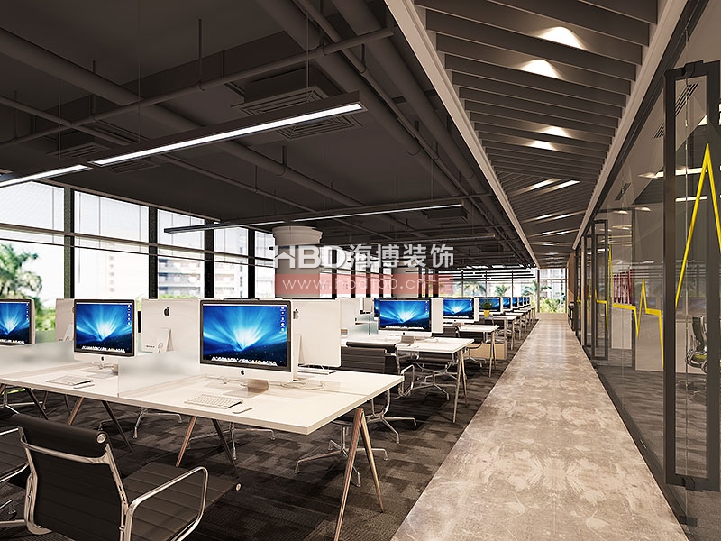 賽意信息科技公司辦公室設計裝修 辦公區(qū)設計效果.jpg