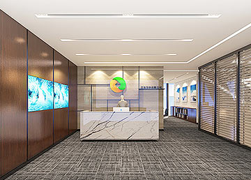 萬華投資公司前臺(tái)設(shè)計(jì)裝修 萬華投資公司前臺(tái)設(shè)計(jì)裝修