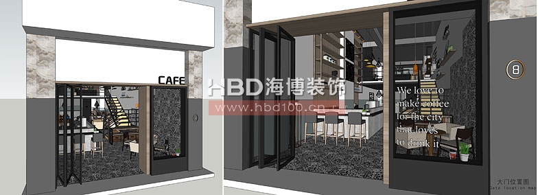咖啡廳設(shè)計外觀設(shè)計