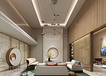 復(fù)式樣板間設(shè)計 銀盛泰地產(chǎn)