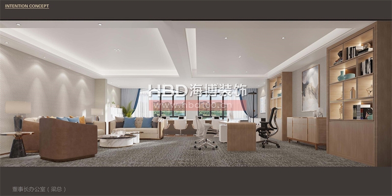 廣州總部大樓辦公室設(shè)計(jì)裝修